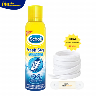 Desodorante de Calzado / Zapatos / Zapatillas / Sneakers Fresh Step - Fórmula Dual-Active Dr Scholl - Spray 150 ml