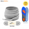 Cordones para Zapatillas Converse Adidas Samba Nike Air Force Vans  Blancas y 9 colores más Originales + Plantillas Gel Plus