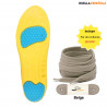 Cordones Zapatillas Vans Converse Adidas Samba Nike Air Force  Blancas y 9 colores más Originales + Plantillas Viscoelásticas