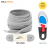 Cordones para Zapatillas Converse Adidas Samba Nike Air Force Vans  Blancas y 9 colores más Originales + Plantillas Gel Plus