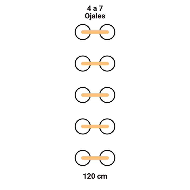 (Pack) 2 PARES Cordones Planos 120cm X 7.5mm 4 a 7 Ojales para Zapatillas + 9 Colores Resistentes Hechos en España